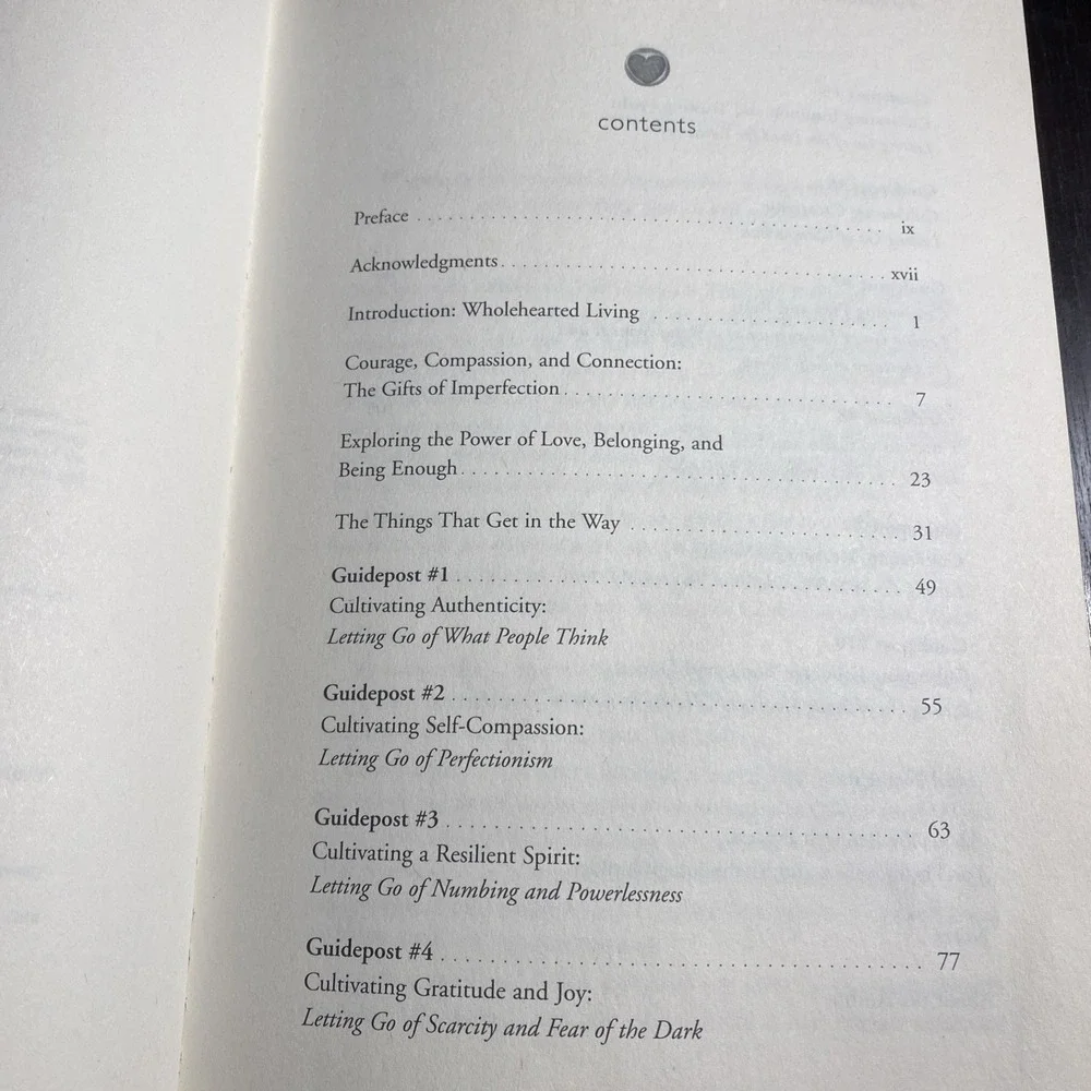 Gifts of Imperfection :‎ Let Go of Who... by Brené Brown (2010, Trade Paperback)